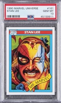 1990 Marvel Universe #161 Stan Lee – PSA GEM MT 10